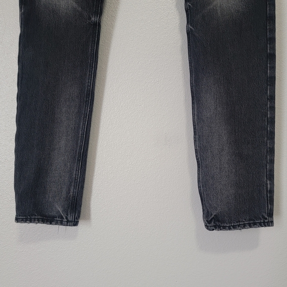 FEAR OF GOD ESSENTIALS mens Tapered Jeans in grey charcoal - Picture 5 of 10